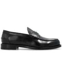 Givenchy - Mr G Logo Plaque Loafers - Lyst