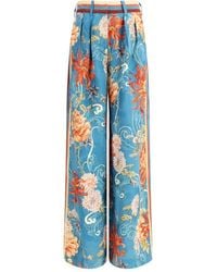 ALÉMAIS - Floral Printed Fletcher Pants - Lyst