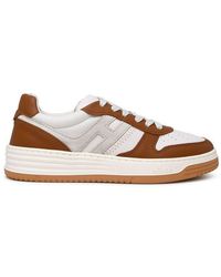Hogan - H630 Two-tone Lace-up Sneakers - Lyst