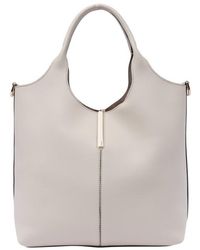 Tod's - Logo Engraved Small Shopper Bag - Lyst
