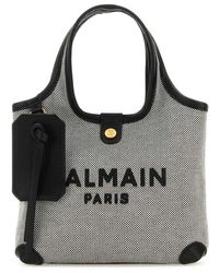 Balmain - B Army Mini Grocery Shopper Bag - Lyst