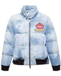 DSquared² - Insulated Denim Jacket - Lyst