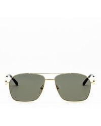 Cartier - Navigator Frame Sunglasses - Lyst