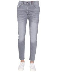 DIESEL 2019 D-strukt Slim Fit Jeans - Grey