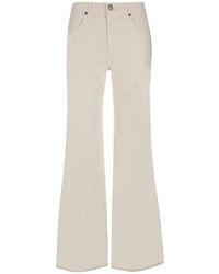 P.A.R.O.S.H. - Flared Stretched Jeans - Lyst