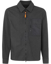 Aspesi - Straight-hem Zip-up Shirt Jacket - Lyst