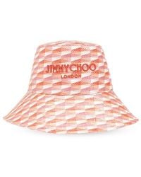Jimmy Choo - Patterned Hat 'Catalie' - Lyst