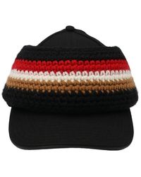 Burberry - Black Hat - Lyst