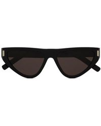 Saint Laurent - Cat-eye Frame Sunglasses - Lyst