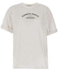 Elisabetta Franchi - T-Shirts And Polos - Lyst