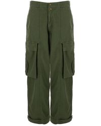 FRAME - Cargo Pants With Patch Pokets - Lyst