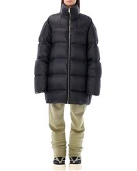 Moncler - Moncler + Rick Owens Cyclopic Funnel Neck Quilted Coat - Lyst