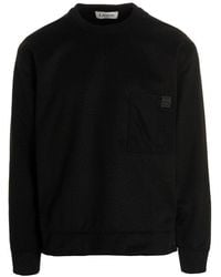 Lanvin - Crewneck Long-sleeved Sweater - Lyst