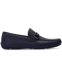 Ferragamo - Front 4 Leather Driving Loafers - Lyst