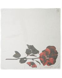 Alexander McQueen - Floral Printed Shawl - Lyst