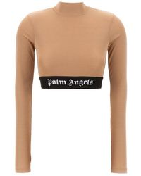 Palm Angels - Top With Logo - Lyst