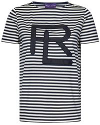 Ralph Lauren - Striped Crewneck T-shirt - Lyst