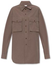 Lemaire - Long-sleeved Buttoned Shirt - Lyst