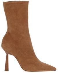 Gia Borghini - Pointed-toe Ankle Boots - Lyst