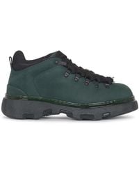 Burberry - Nubuck Trekking Lace-up Boots - Lyst