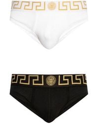Versace - Two-Pack Briefs - Lyst