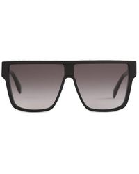 Alexander McQueen - Square Frame Sunglasses - Lyst