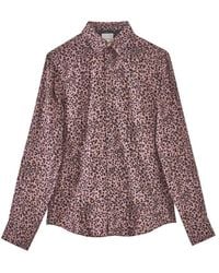 Paul Smith - Leopard-Printed Button-Up Shirt - Lyst