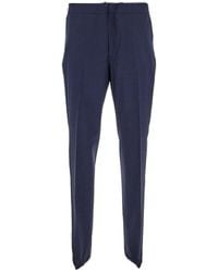 ZEGNA - Z Zegna Tapered-leg Tailored Trousers - Lyst