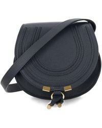 Chloé - Elephant Leather Small Saddle Shoulder Bag Fall/Winter 2023 - Lyst