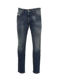 DIESEL - Slim-fit Distressed Jeans - Lyst