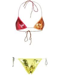 Oséree - Microkini Sequin Bikini Set - Lyst