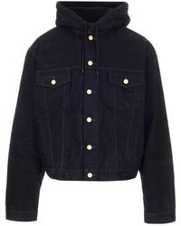 Balenciaga - Oversize Hooded Jacket - Lyst