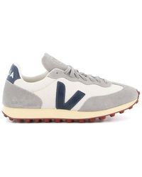 Veja - Rio Branco Leather-trimmed Alveomesh And Suede Sneakers - Lyst