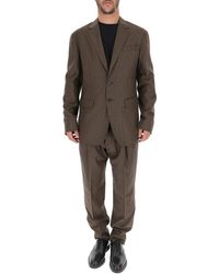 DSquared² Two-piece Plaid Suit - Brown
