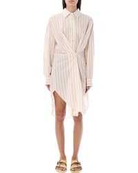 Isabel Marant - Seen Striped Shirt Dress - Lyst