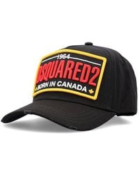 DSquared² - Logo Embroidered Baseball Cap - Lyst