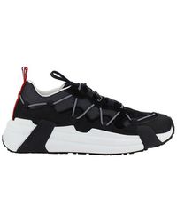 Moncler - Compassor Mesh-trimmed Nubuck And Suede Sneakers - Lyst