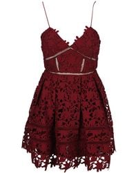 self portrait azaelea mini dress