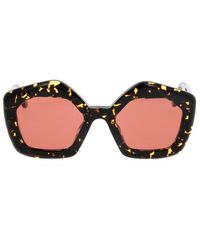 Marni - Pentagon Frame Sunglasses - Lyst