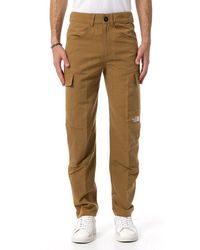 The North Face - Logo Embroidered Cargo Pants - Lyst