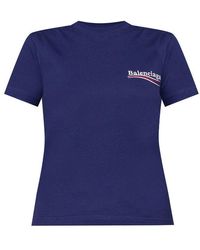 Balenciaga - Logo T-Shirt - Lyst