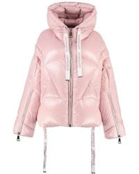Khrisjoy - Quilted Zip-up Shiny Puffer Jacket - Lyst