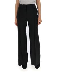See By Chloé - High Rise Flared Trousers - Lyst