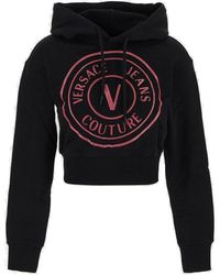 Versace Jeans Couture - Logo Hoodie - Lyst