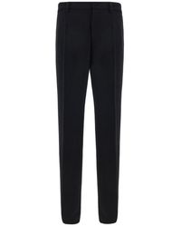 Dolce & Gabbana - Pleat Straight-leg Trousers - Lyst