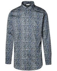 Etro - Pattern-printed Long-sleeved Shirt - Lyst