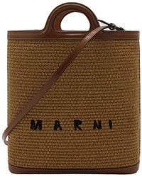 Marni - Raffia Crossbody Bag - Lyst