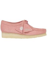 Clarks - Wallabee Lace-up Sneakers - Lyst