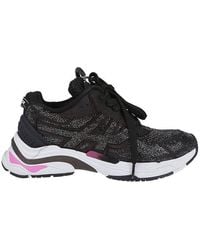 Ash - Round Toe Lace-Up Sneakers - Lyst