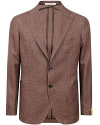 Tagliatore - Single-Breasted Tailored Blazer - Lyst